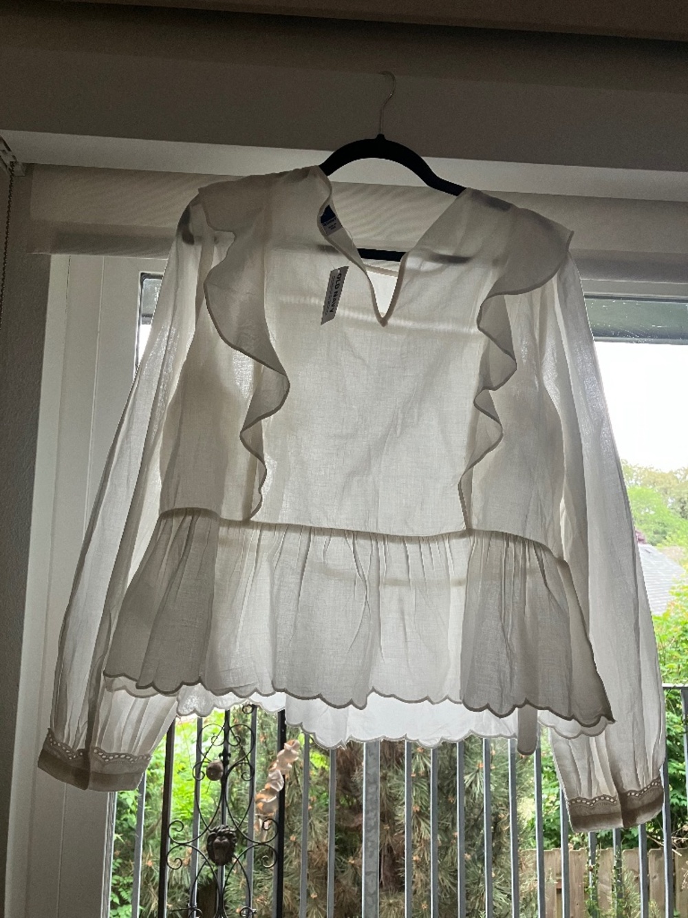 Summer Peplum Top